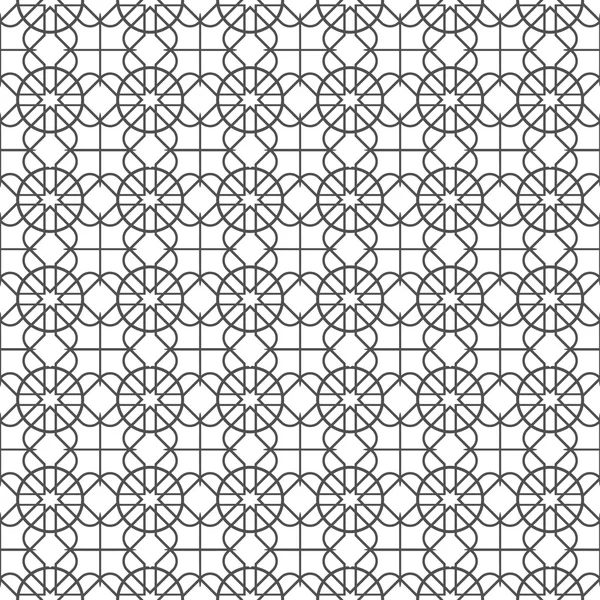 Padrão sem costura em motivo árabe — Vetor de Stock