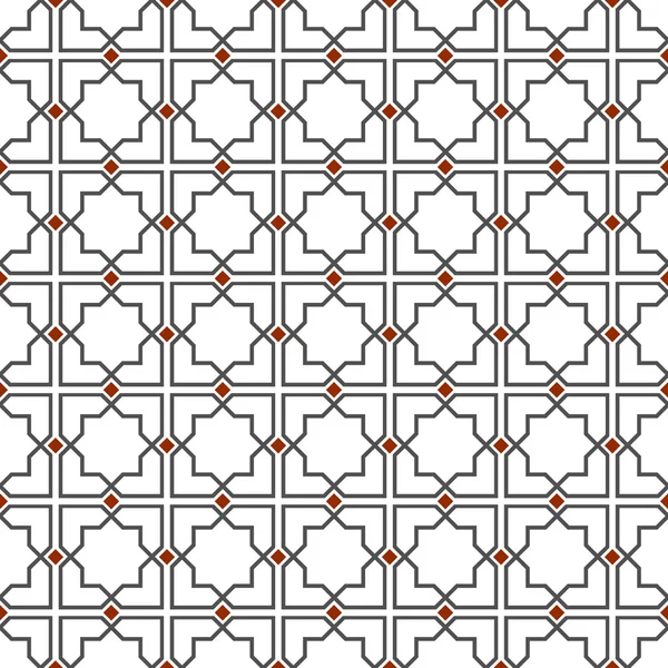 Patrón sin costuras en estilo islámico — Archivo Imágenes Vectoriales