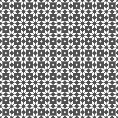 Monokrom dikişsiz desen