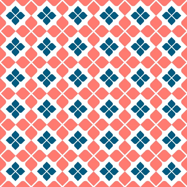 Pattern in retro colors — Stock Vector