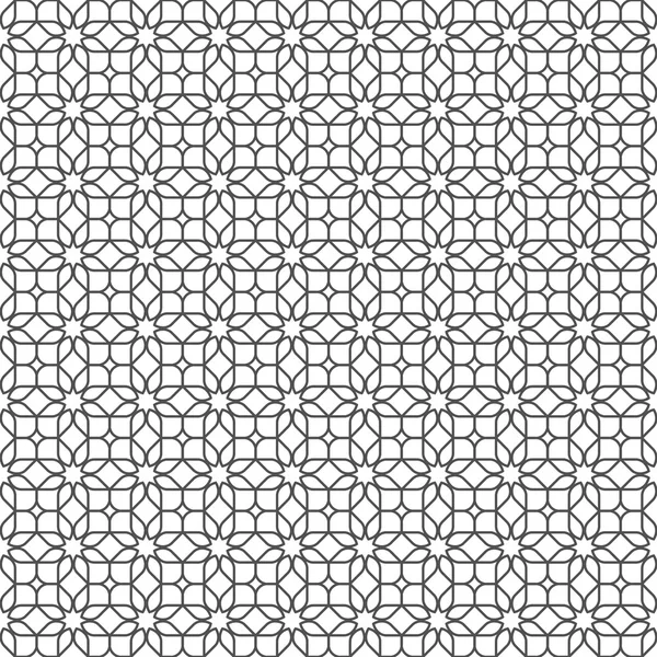 Monochroom naadloos patroon — Stockvector