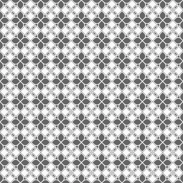 Patrón monocromo sin costura — Vector de stock