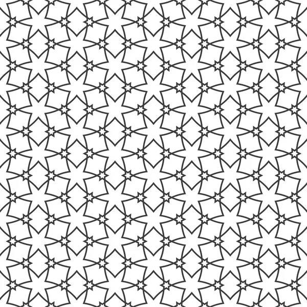 Naadloos patroon met sterren — Stockvector