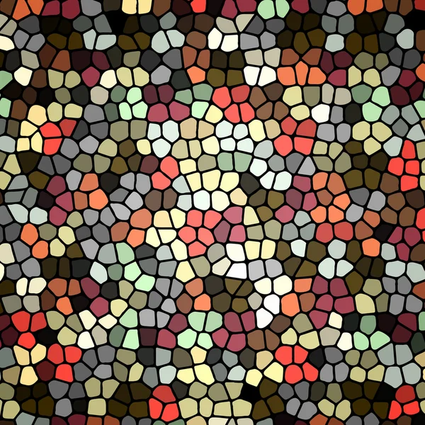 Fond mosaïque rétro — Image vectorielle