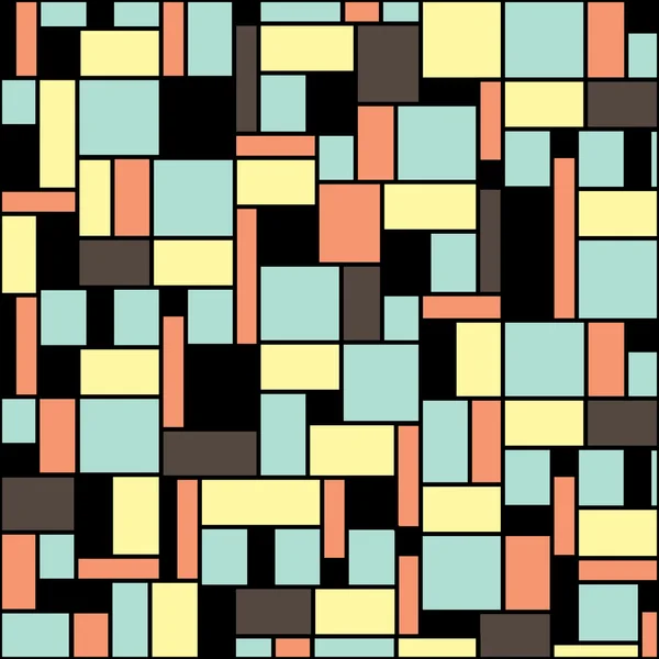 幾何学的シームレスパターン — ストックベクタ