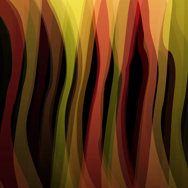 Rayures chaudes verticales — Image vectorielle