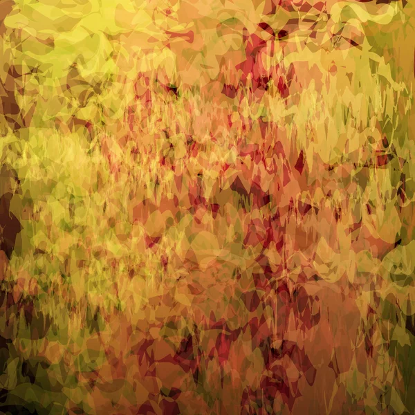 Fond abstrait dans les tons jaunes — Image vectorielle