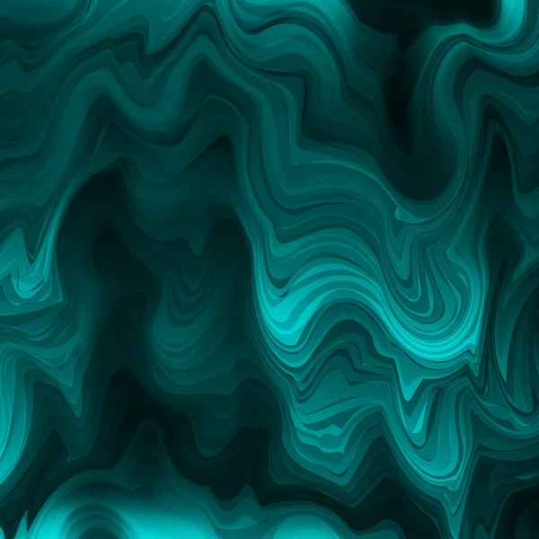 Textura de malaquita estilizada abstrata — Vetor de Stock