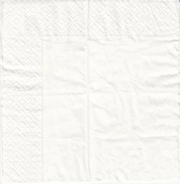 Blank Paper Napkin Background Copy Space — Stock Photo, Image