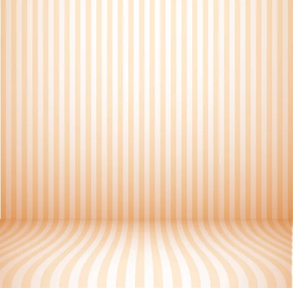 Boş Turuncu Stüdyo Odası Işıklandırma Arkaplanı Şablon Ürün Görüntüsü Veya — Stok Vektör