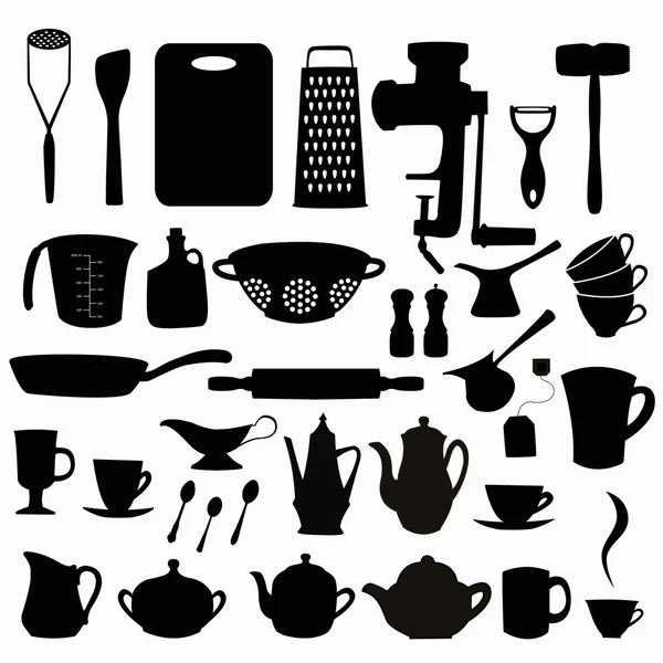 Keuken set — Stockvector