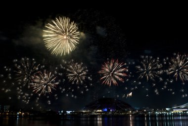 Prova 2016-07-02 Singapur Ulusal gün havai fişek