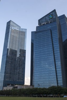 Singapur 2016-07-02 Singapur iş bölgesine modern bir kentsel şehir