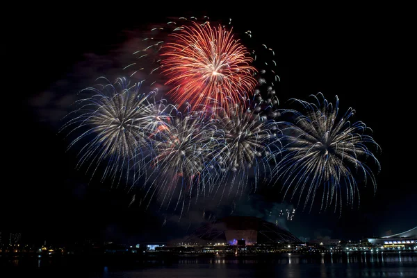 Prova 2016-07-02 Singapur Ulusal gün havai fişek