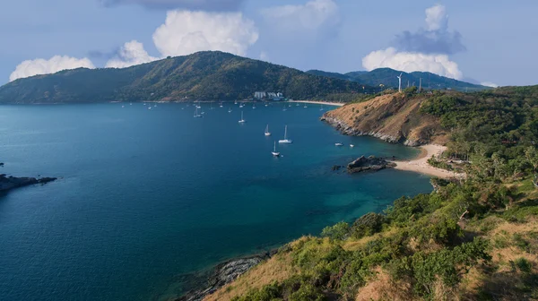 Piękny scenic yanui beach phuket wyspy andaman morze southe — Zdjęcie stockowe