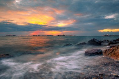 güzel deniz scape doğal laem chabang önemli comercial s