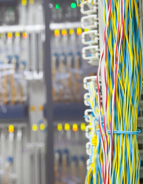 Stack of colorful electronic wire in socket board of ditig tal t — Stock Image Stack of colorful electronic wire in socket board of ditig tal t Royalty Free Stock Images
