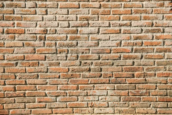 Row arrangement of old brick wall use as texture background,back — Stock Photo, Image