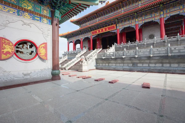 Arquitetura do templo chinês — Fotografia de Stock