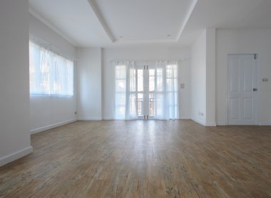 Ev boş oturma odasında