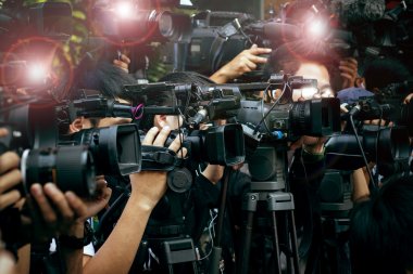 basın ve medya kamera, video fotoğrafçı kamuoyunda yeni görev