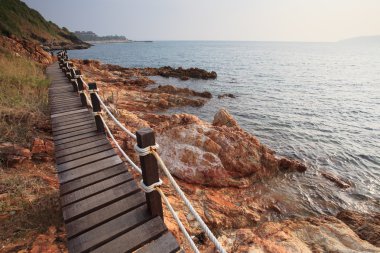 yürüyüş trail khao leam ya deniz milli park rayong Doğu o