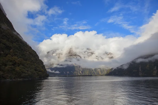 Milford Sound Parque Nacional Isla Sur Nueva Zelanda — Foto de Stock