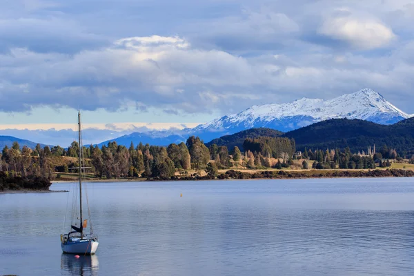 Schöne Landschaft des See te anau Südinsel Neuseeland impor — Stockfoto