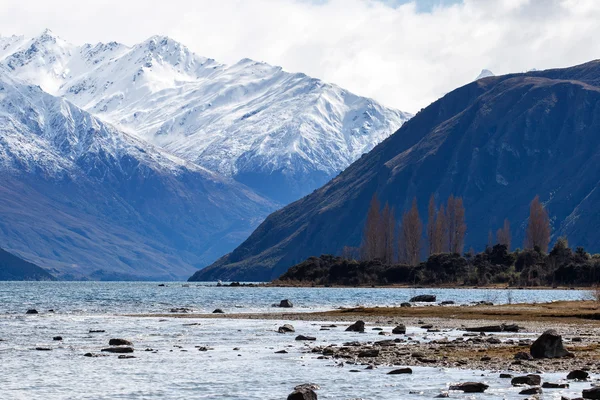 Natursköna lake wanaka Sydön Nya Zeeland — Stockfoto