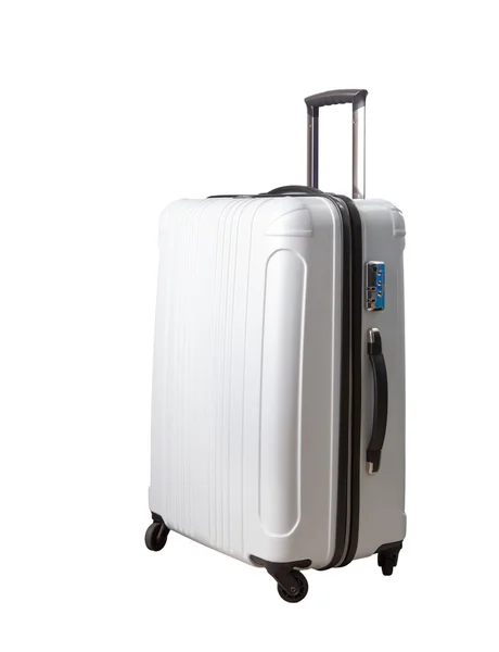 Reisekoffer, Gepäck isoliert weißer Hintergrund — Stockfoto