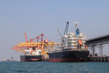 ağır konteyner gemisi yükleme Mallari ticari deniz expo