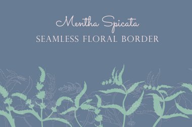 El yapımı nane şekeriyle yapılmış kusursuz sınır.