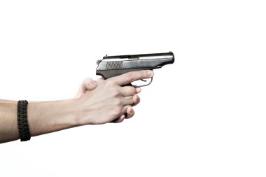 silah ile savaş kadın