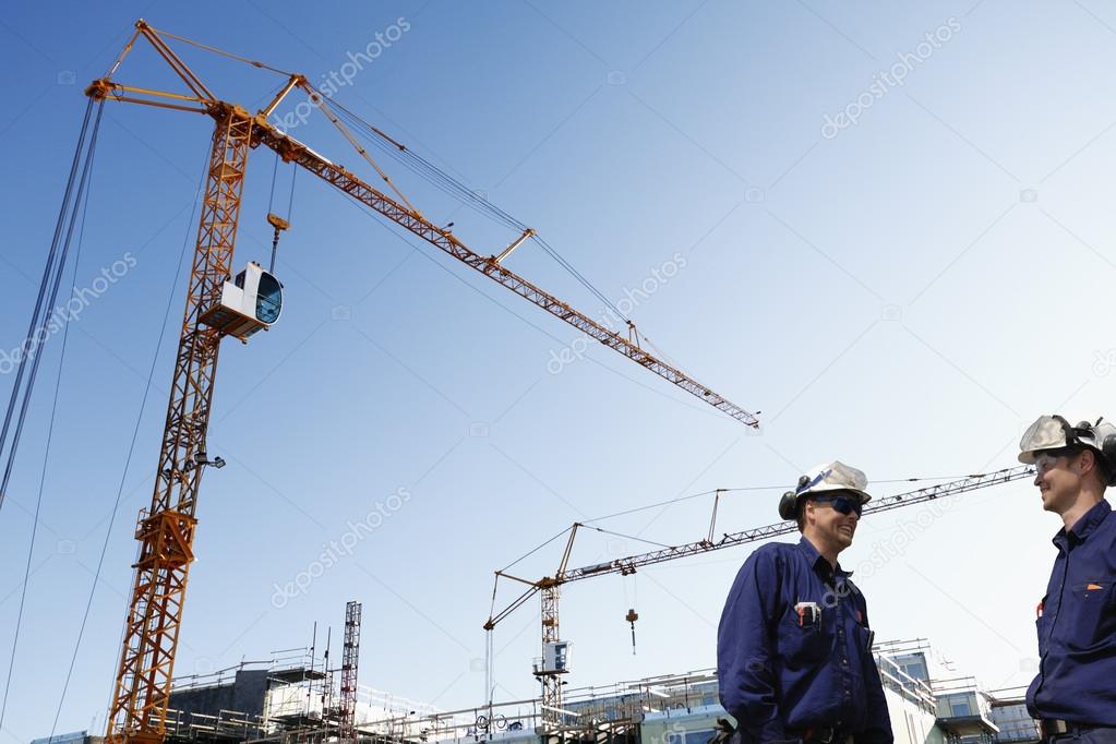 Construction workers and industry