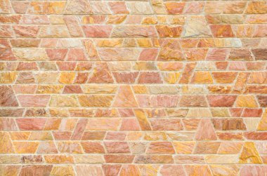 desen kırmızı kayrak taş duvar yüzeyi