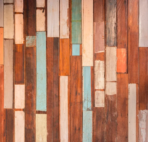 Texture of decorative old wood wall stripe — Stock Photo, Image