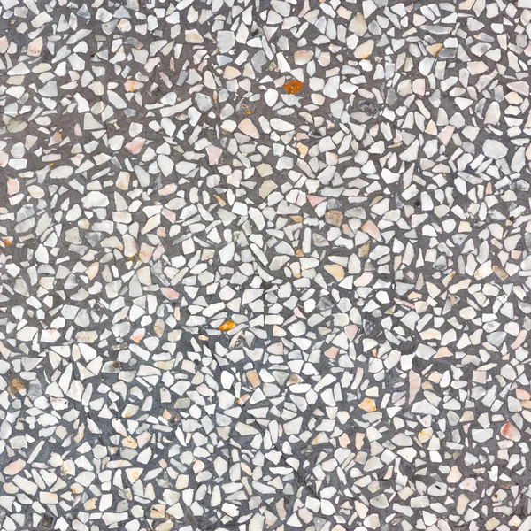 Decorarive Gray Terrazzo Floor — Stock Photo, Image