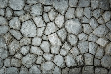 Granit taş duvar yüzeyi