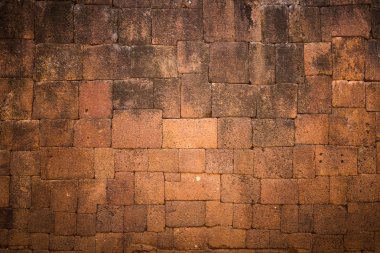 Dekoratif laterite taş duvar yüzeyi