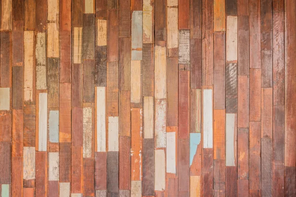 Texture of decorative old wood wall stripe — Stock Photo, Image