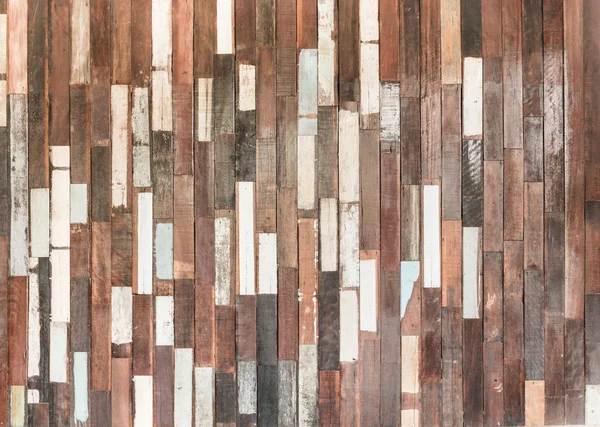 Texture of decorative old wood wall stripe — Stock Photo, Image