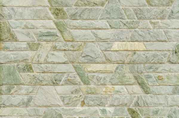 Vzorek povrchu zelené břidlice kamenné zdi — Stock fotografie