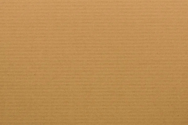 Surface de carton ondulé en papier brun — Photo