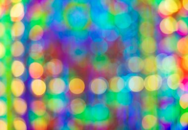 Soyut dairesel hafif bokeh arka plan