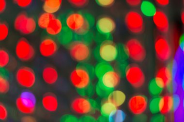 Soyut dairesel hafif bokeh arka plan