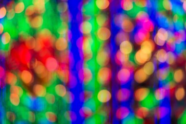 Soyut dairesel hafif bokeh arka plan