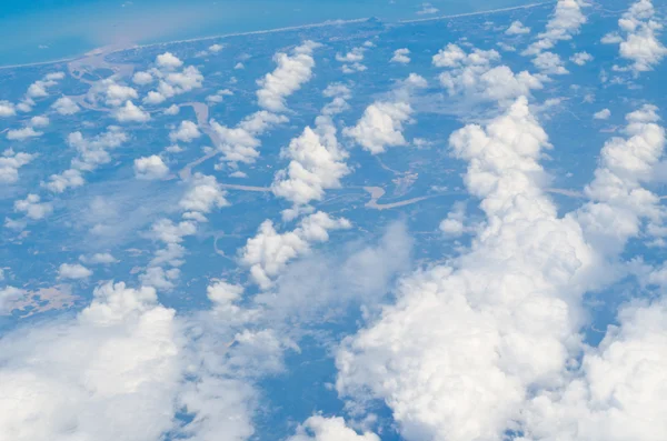 Görünümü bir bulut — Stok fotoğraf