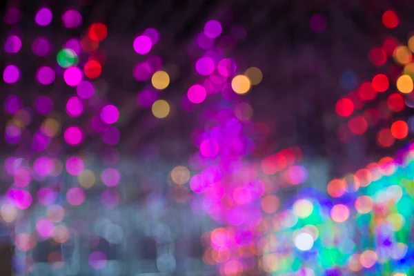 Fondo bokeh de luz circular abstracta — Foto de Stock