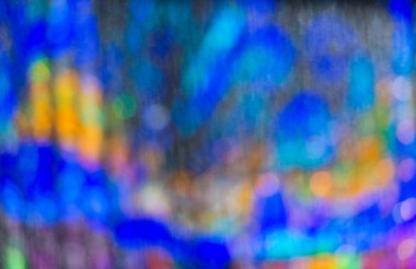 Soyut dairesel hafif bokeh arka plan