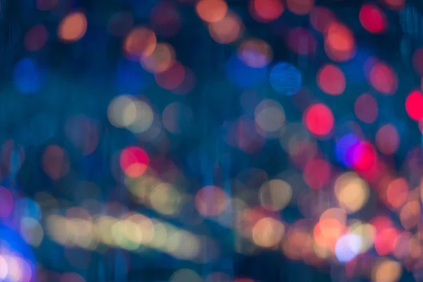 Résumé lumière circulaire fond bokeh — Photo